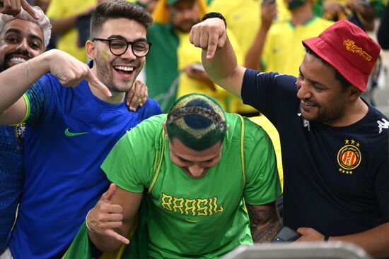 Qatar Soccer World Cup Cameroon - Brazil