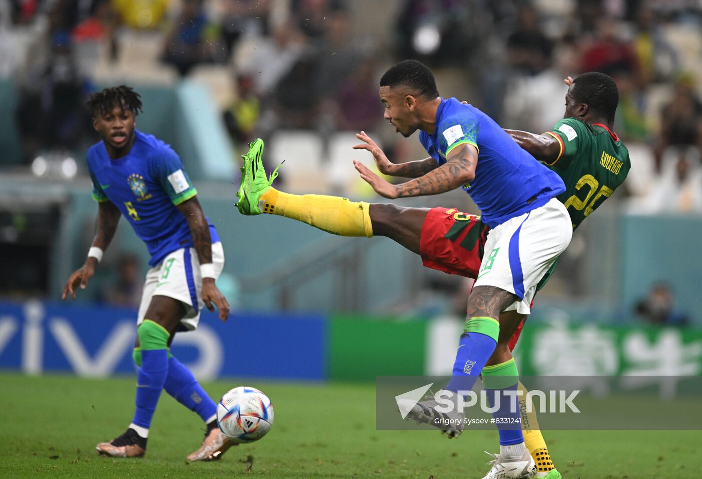 Qatar Soccer World Cup Cameroon - Brazil