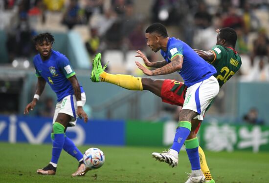 Qatar Soccer World Cup Cameroon - Brazil