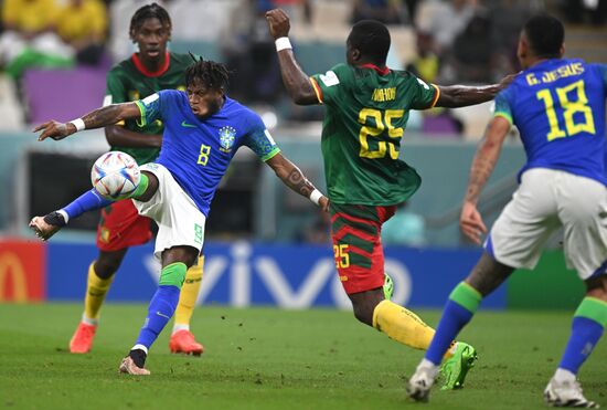 Qatar Soccer World Cup Cameroon - Brazil