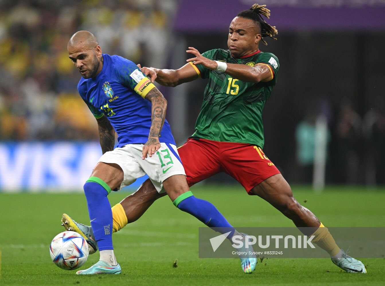 Qatar Soccer World Cup Cameroon - Brazil