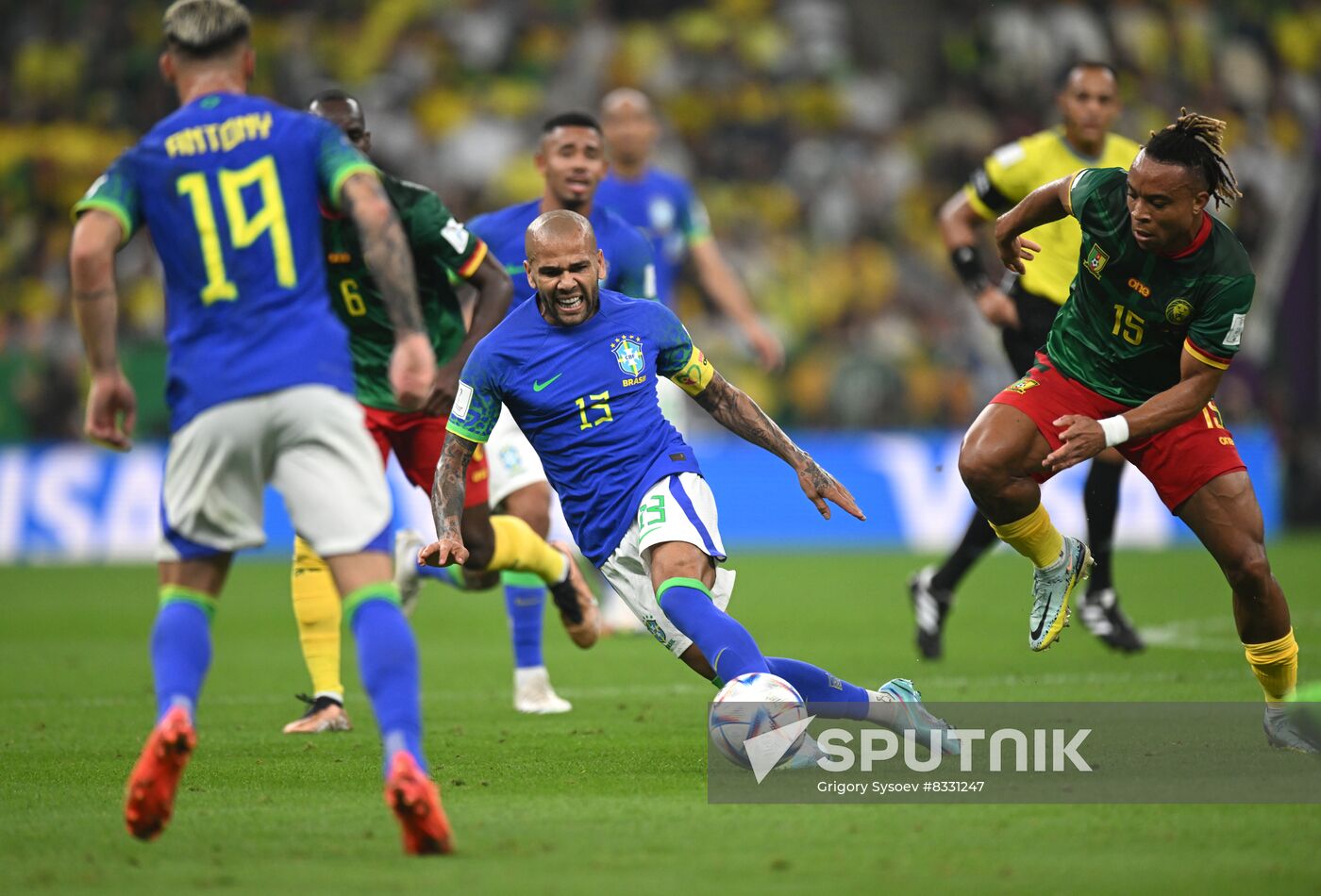 Qatar Soccer World Cup Cameroon - Brazil