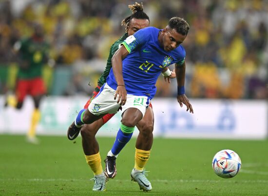 Qatar Soccer World Cup Cameroon - Brazil