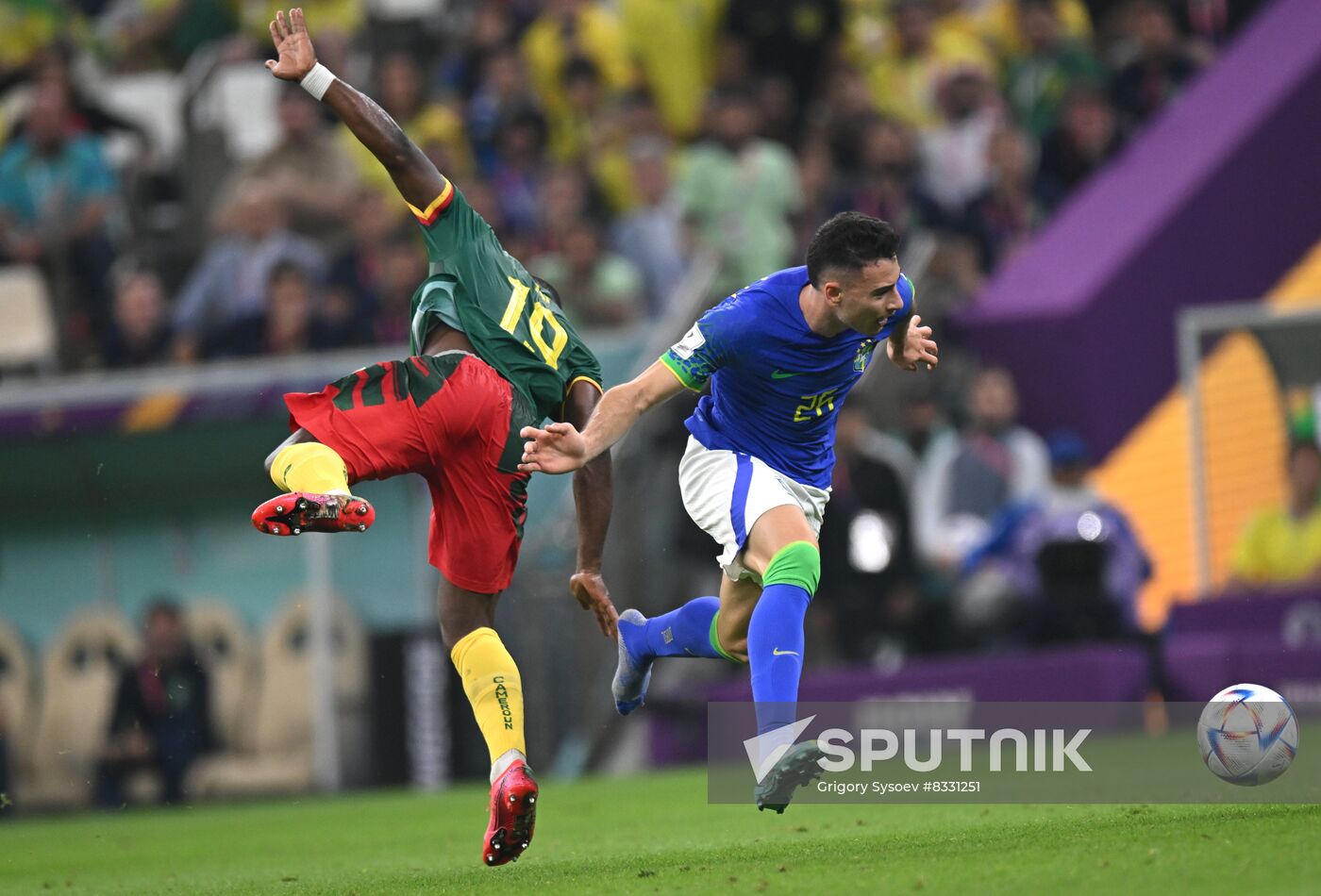 Qatar Soccer World Cup Cameroon - Brazil