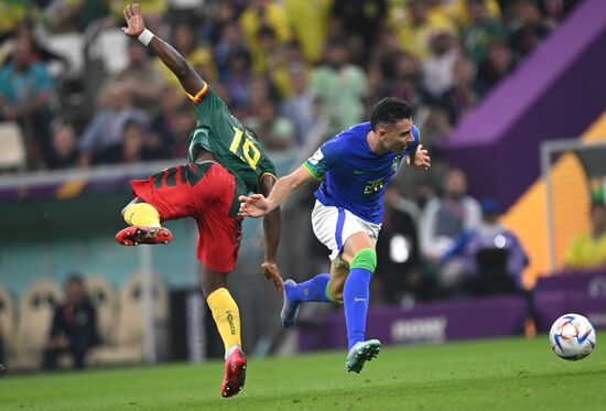Qatar Soccer World Cup Cameroon - Brazil