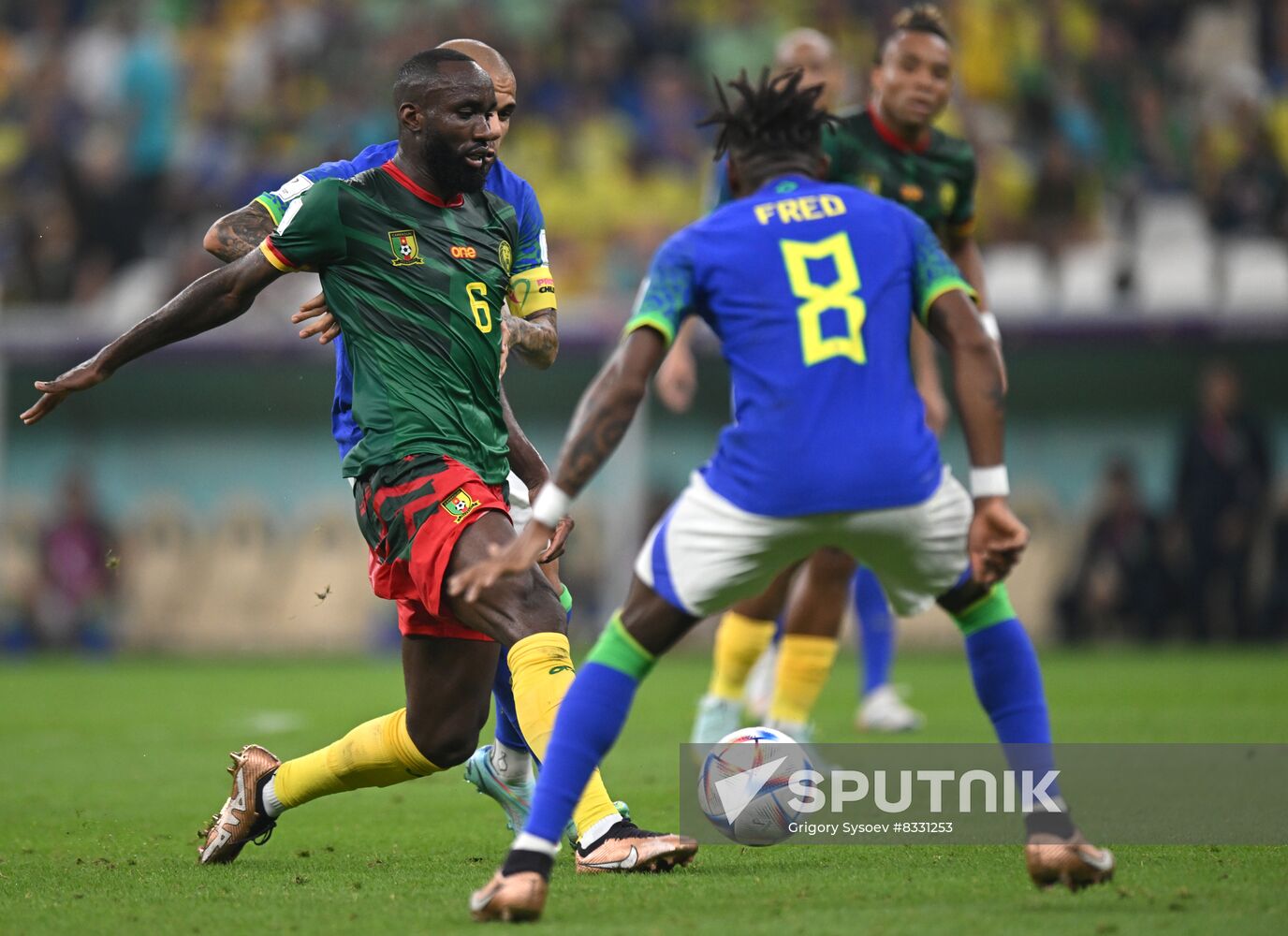 Qatar Soccer World Cup Cameroon - Brazil