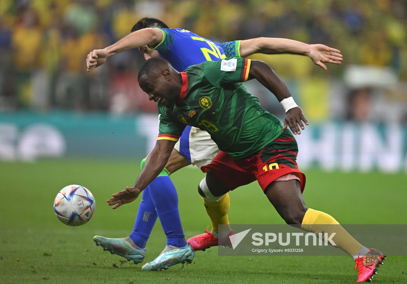 Qatar Soccer World Cup Cameroon - Brazil