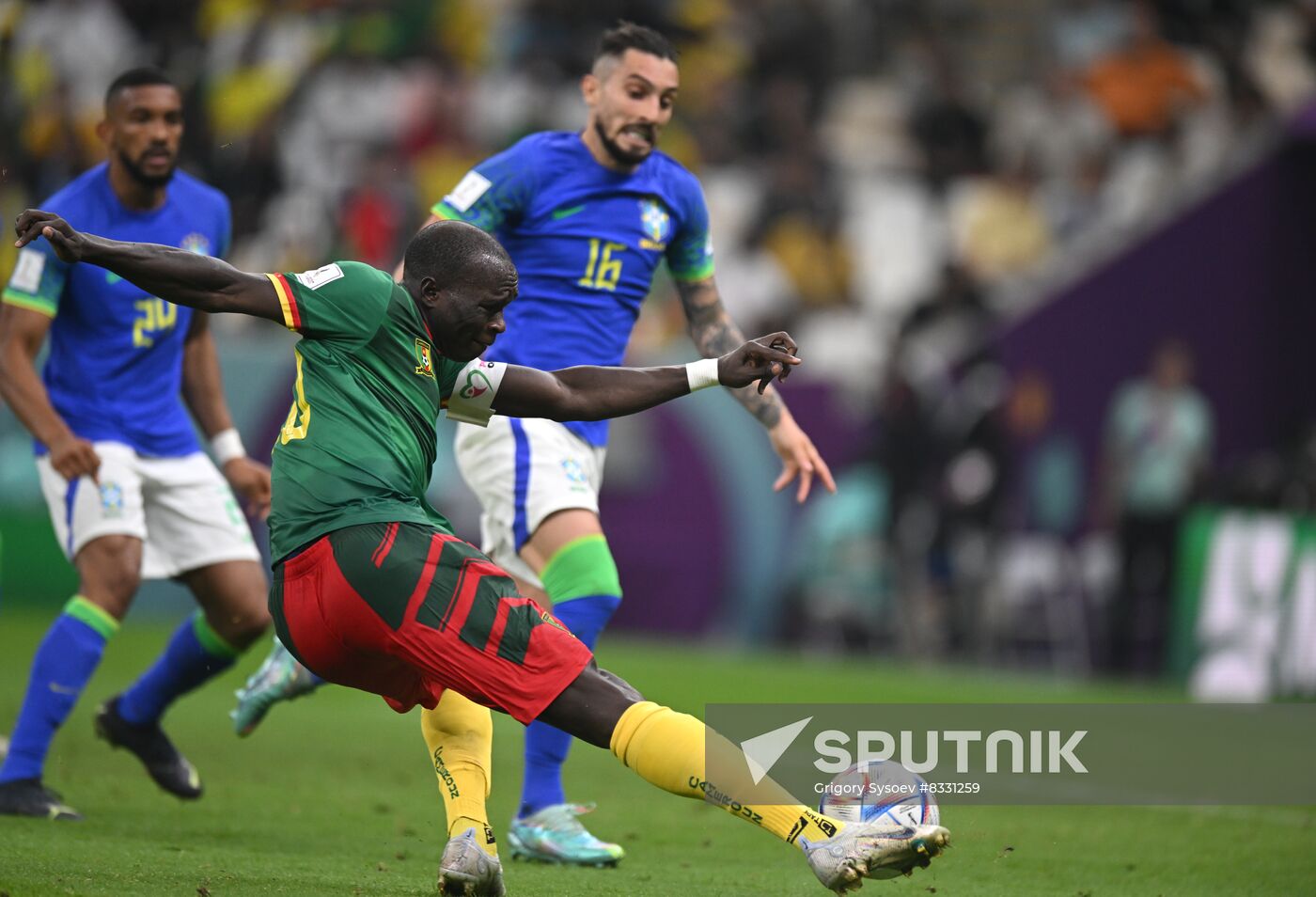 Qatar Soccer World Cup Cameroon - Brazil