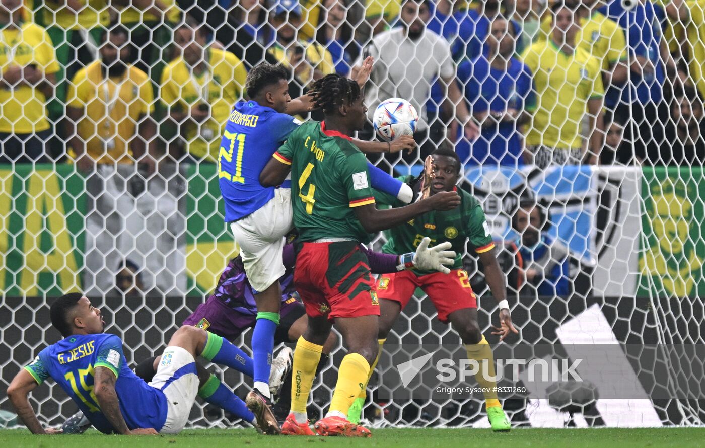 Qatar Soccer World Cup Cameroon - Brazil