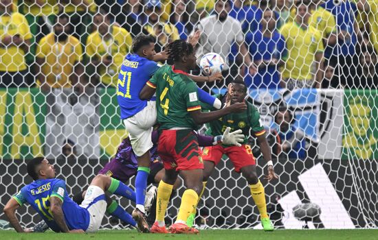 Qatar Soccer World Cup Cameroon - Brazil