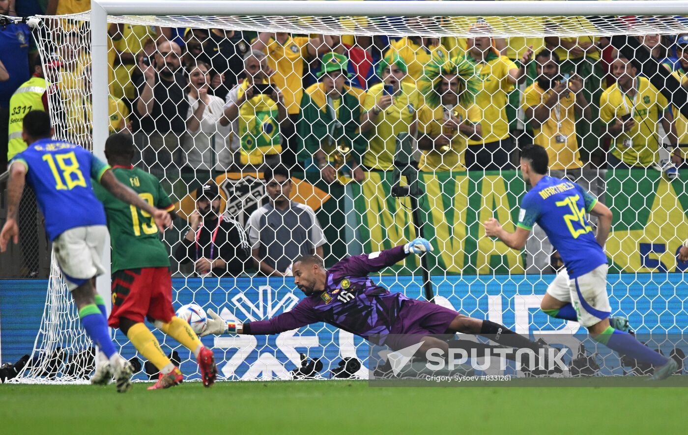 Qatar Soccer World Cup Cameroon - Brazil