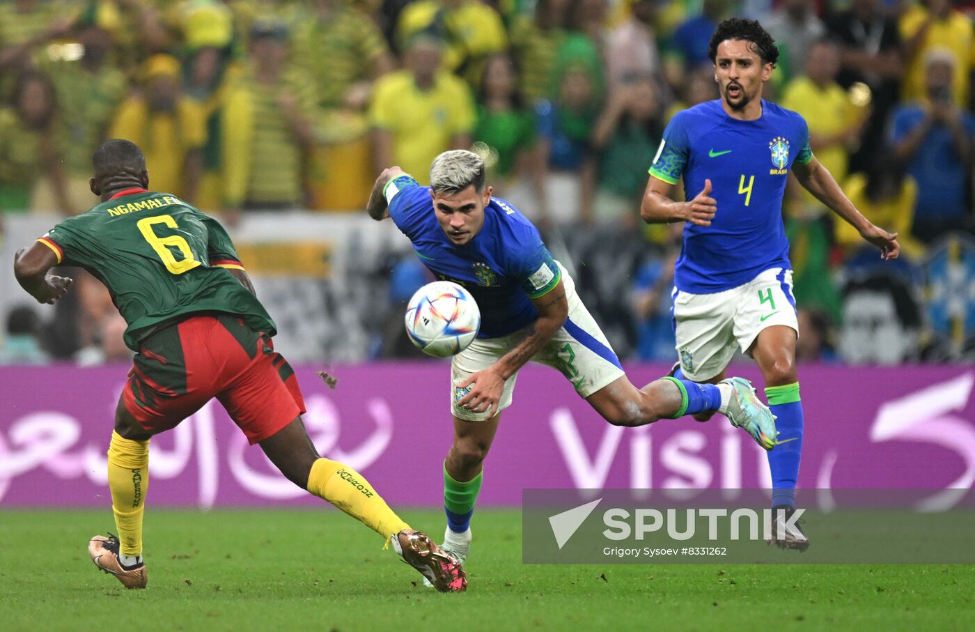 Qatar Soccer World Cup Cameroon - Brazil