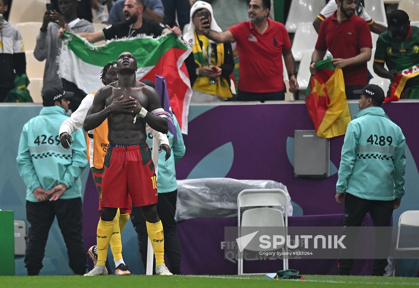 Qatar Soccer World Cup Cameroon - Brazil