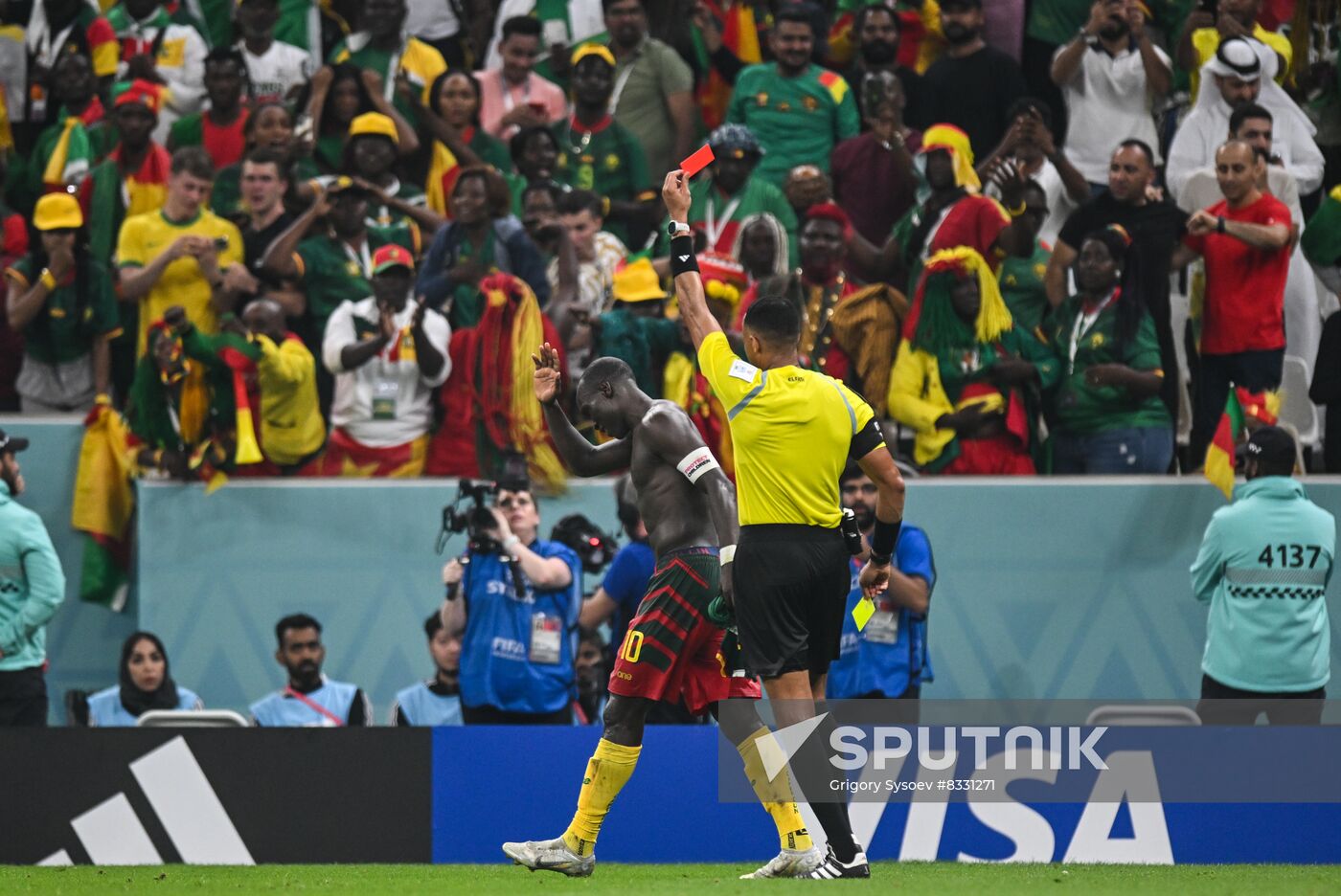 Qatar Soccer World Cup Cameroon - Brazil