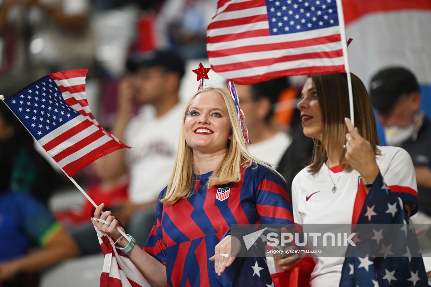 Qatar Soccer World Cup Netherlands - USA