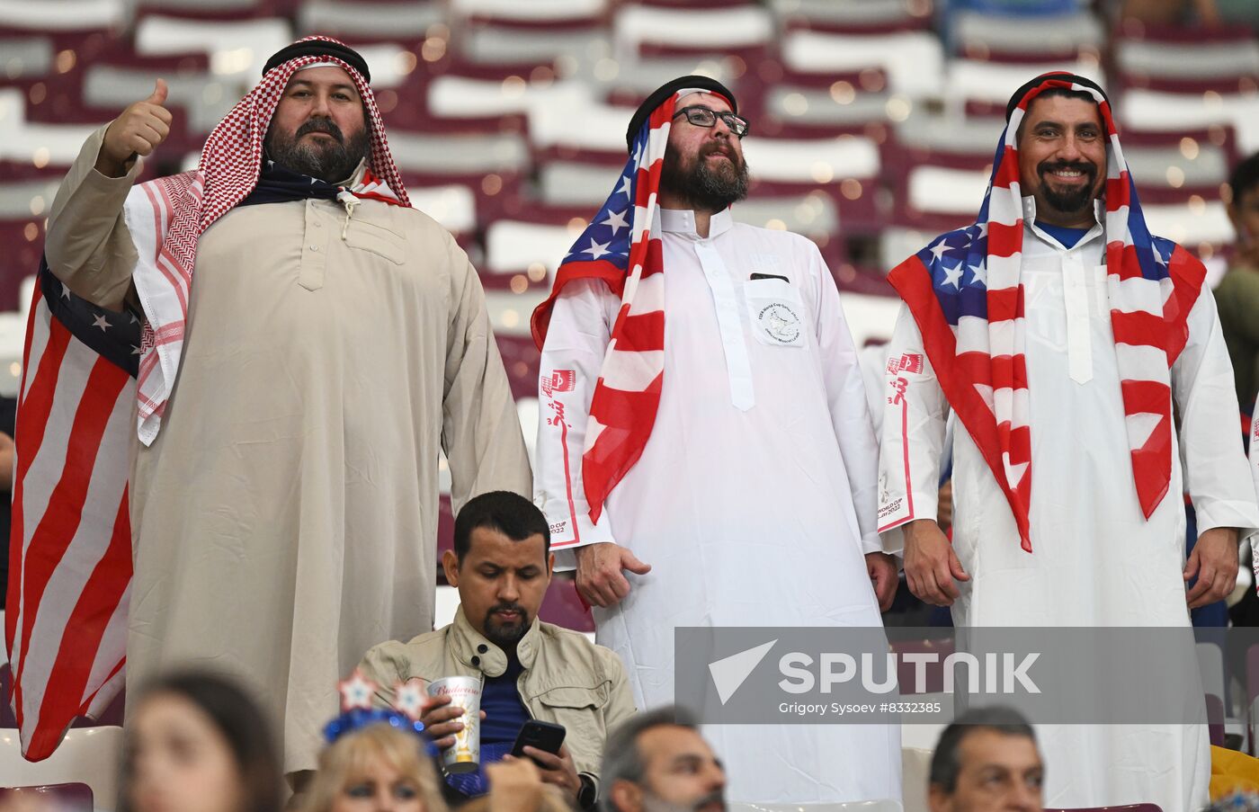 Qatar Soccer World Cup Netherlands - USA