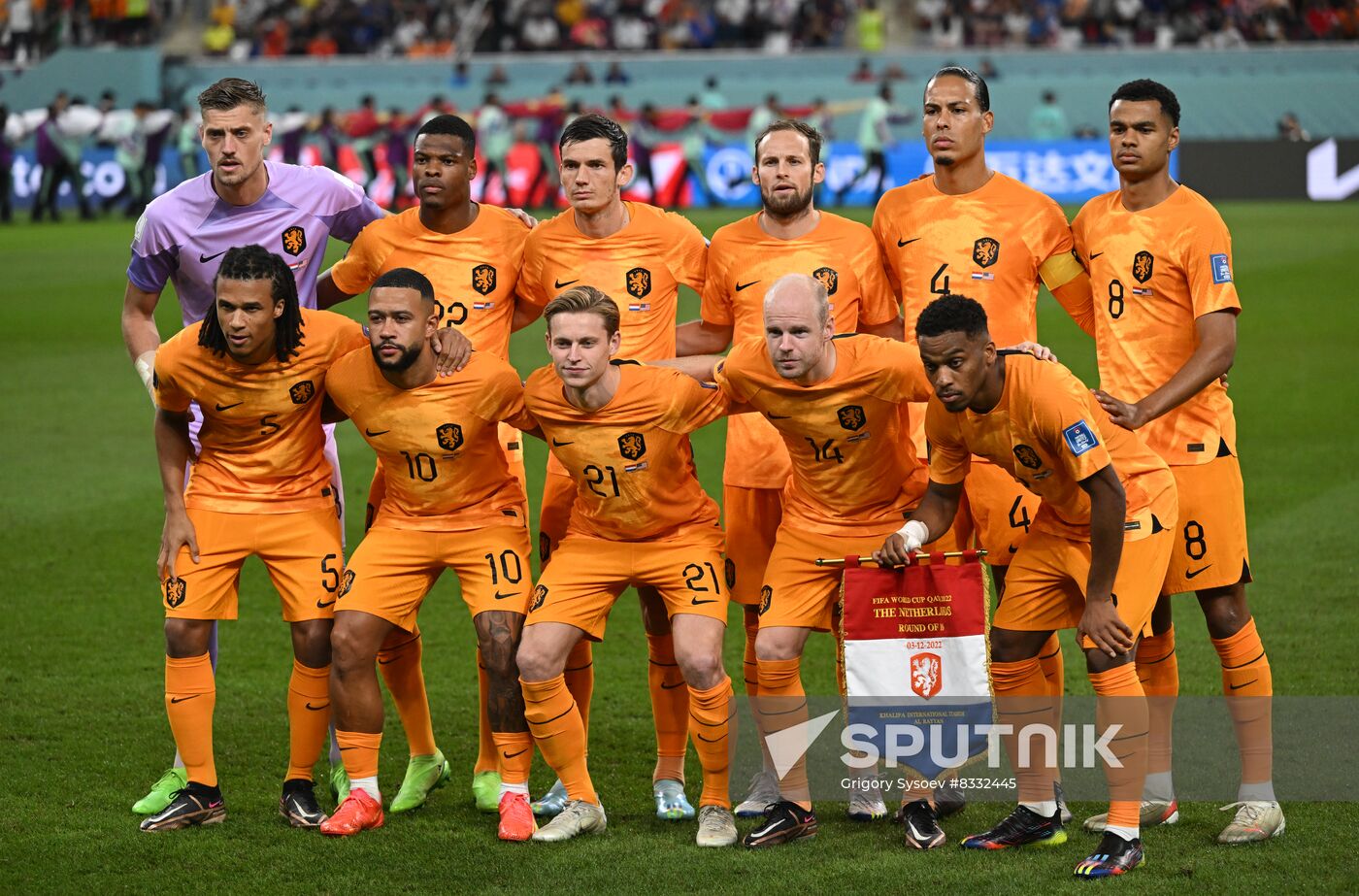 Qatar Soccer World Cup Netherlands - USA