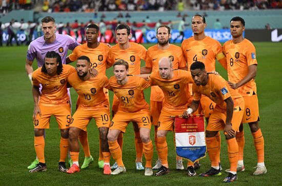 Qatar Soccer World Cup Netherlands - USA