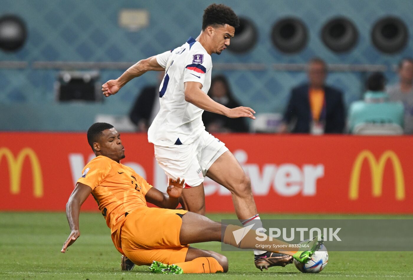 Qatar Soccer World Cup Netherlands - USA