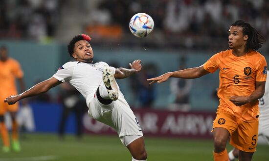 Qatar Soccer World Cup Netherlands - USA