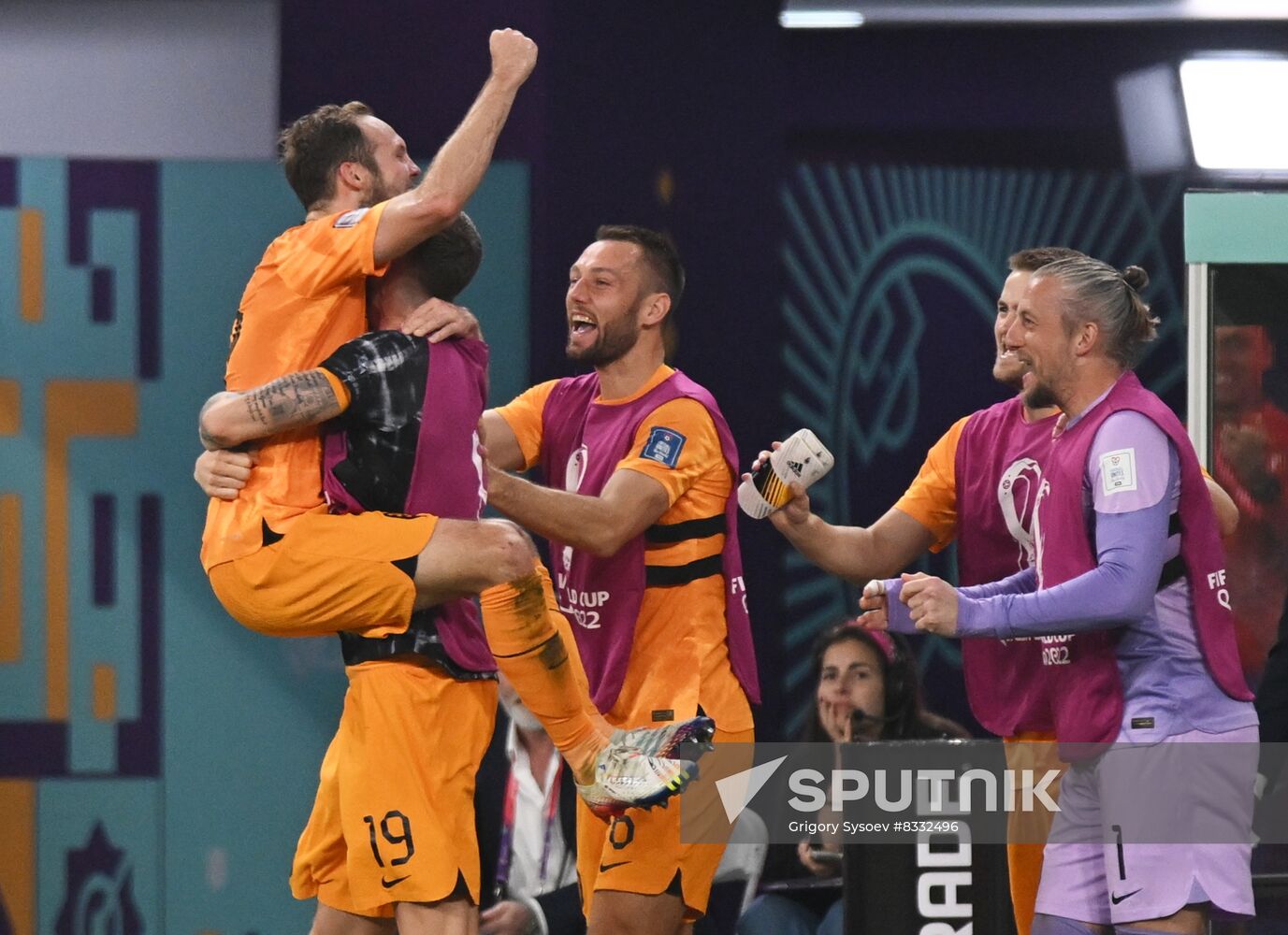 Qatar Soccer World Cup Netherlands - USA
