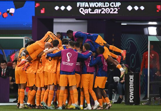 Qatar Soccer World Cup Netherlands - USA