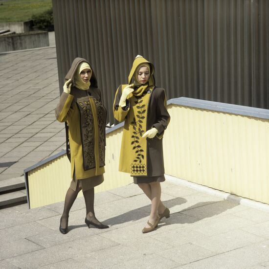 Lithuanian fashion designer Grazina Krianiavichene