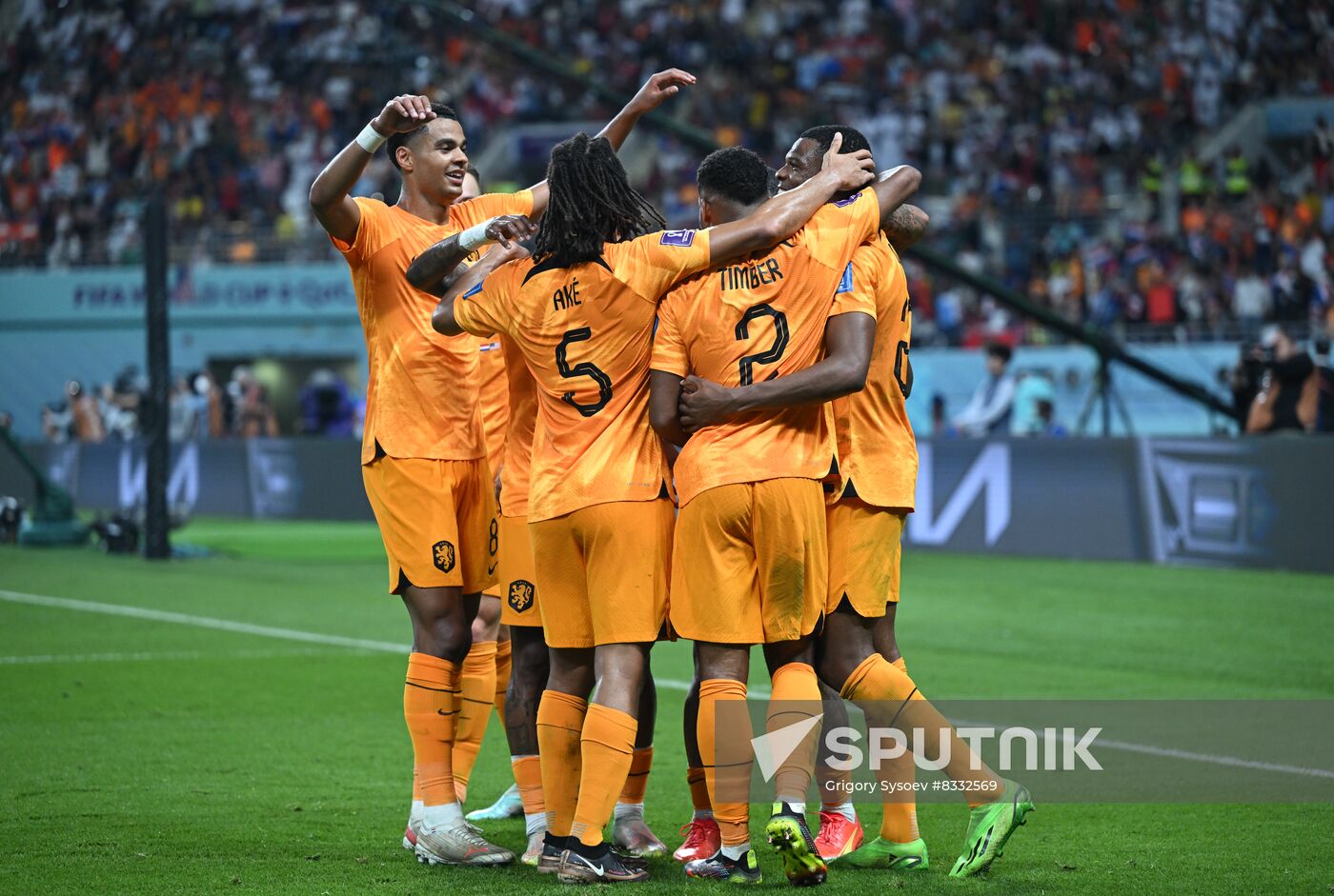 Qatar Soccer World Cup Netherlands - USA