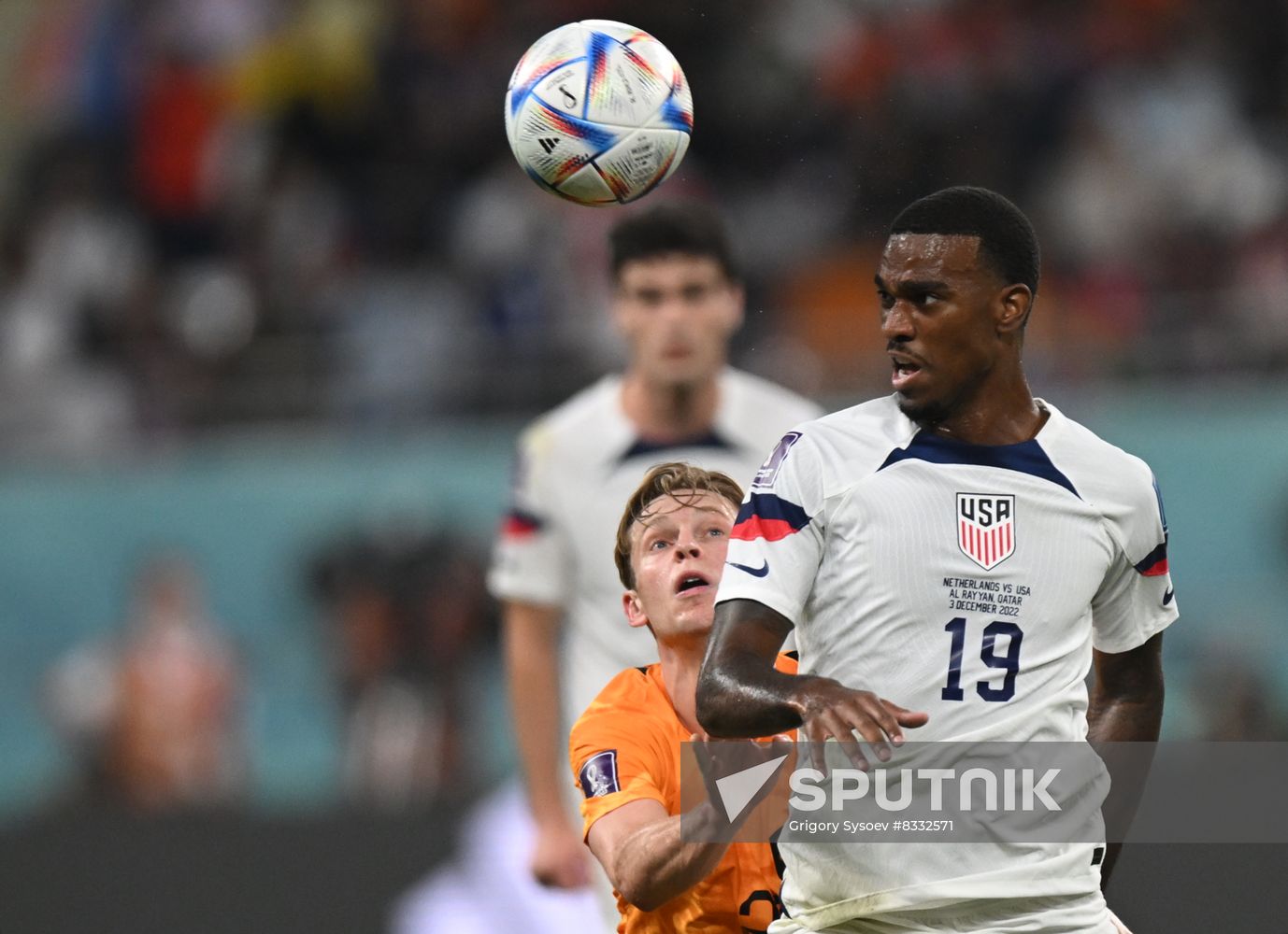 Qatar Soccer World Cup Netherlands - USA