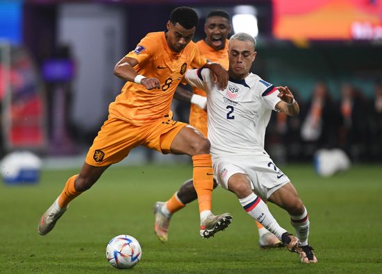 Qatar Soccer World Cup Netherlands - USA