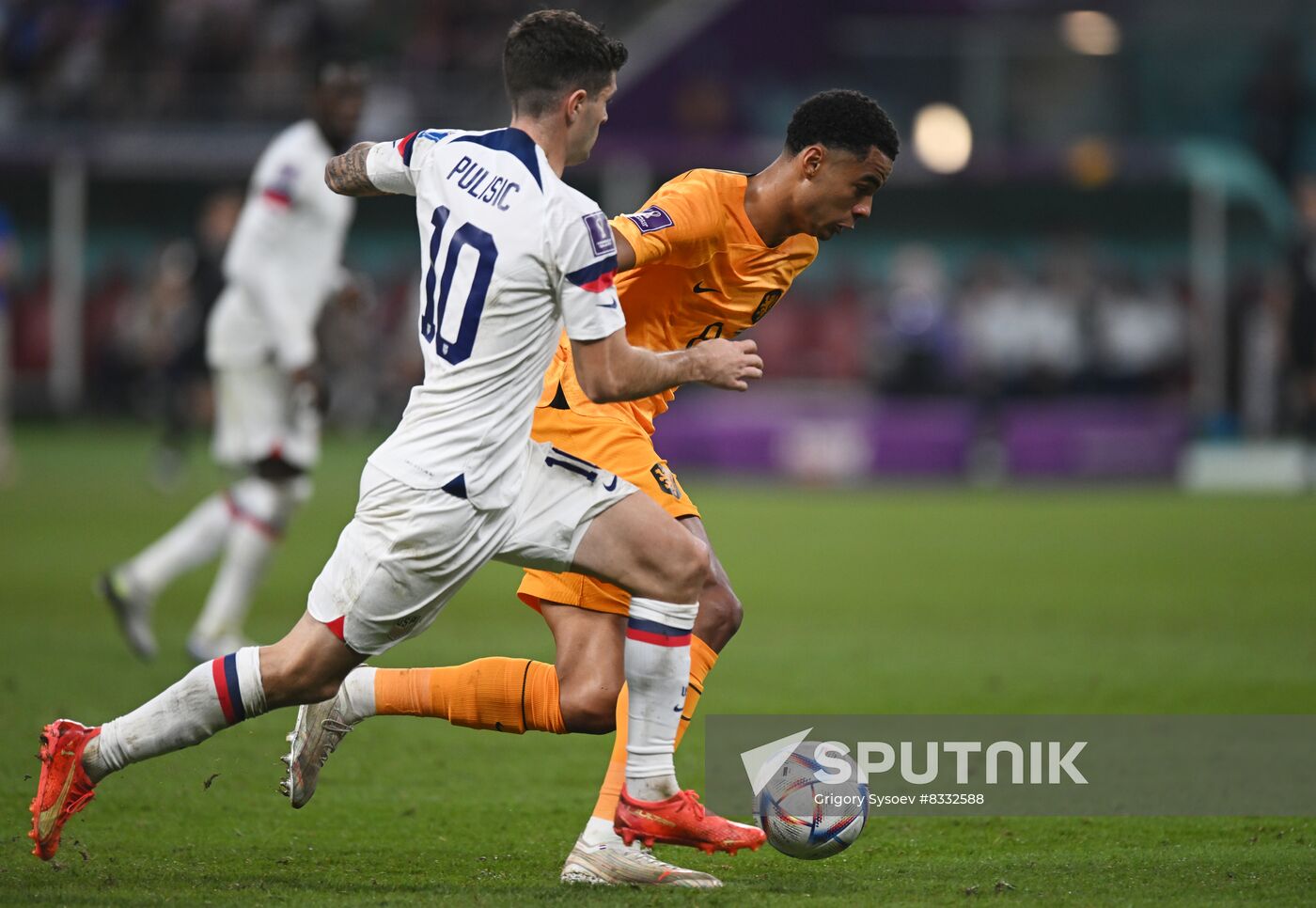 Qatar Soccer World Cup Netherlands - USA