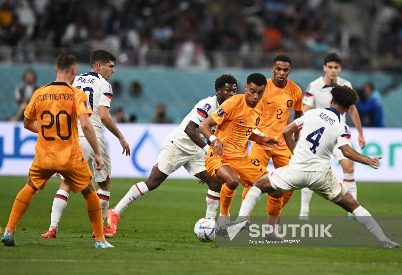 Qatar Soccer World Cup Netherlands - USA