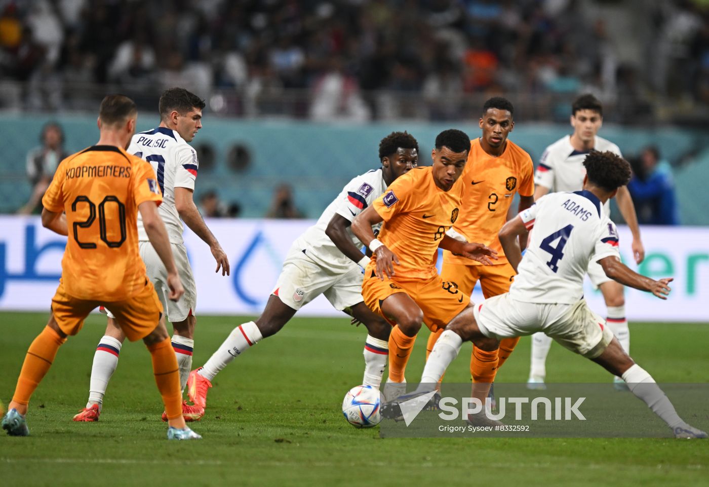 Qatar Soccer World Cup Netherlands - USA