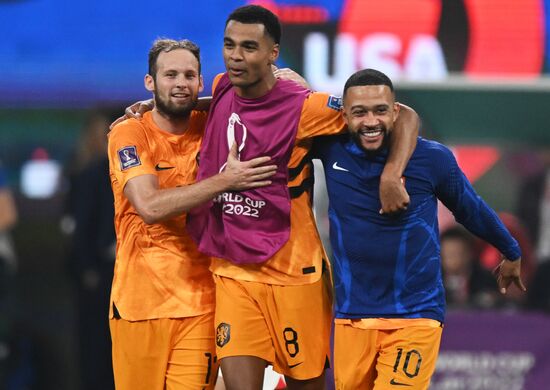 Qatar Soccer World Cup Netherlands - USA