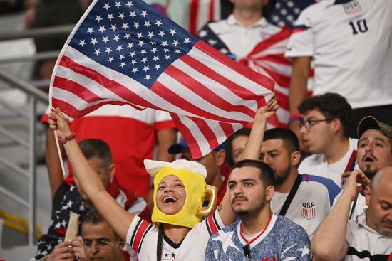 Qatar Soccer World Cup Netherlands - USA