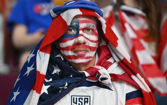 Qatar Soccer World Cup Netherlands - USA