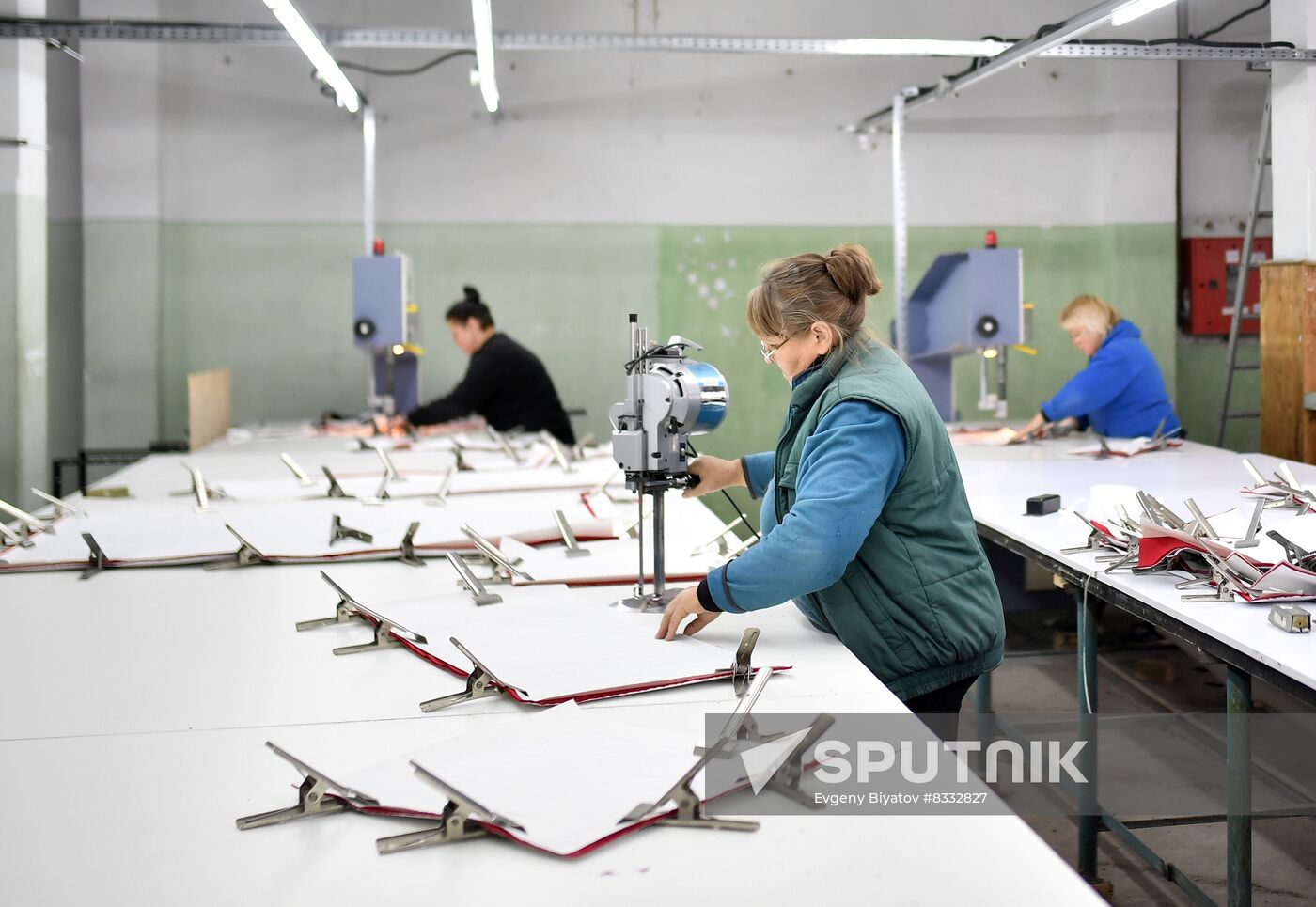 Russia Ukraine Military Operation Garment Factory