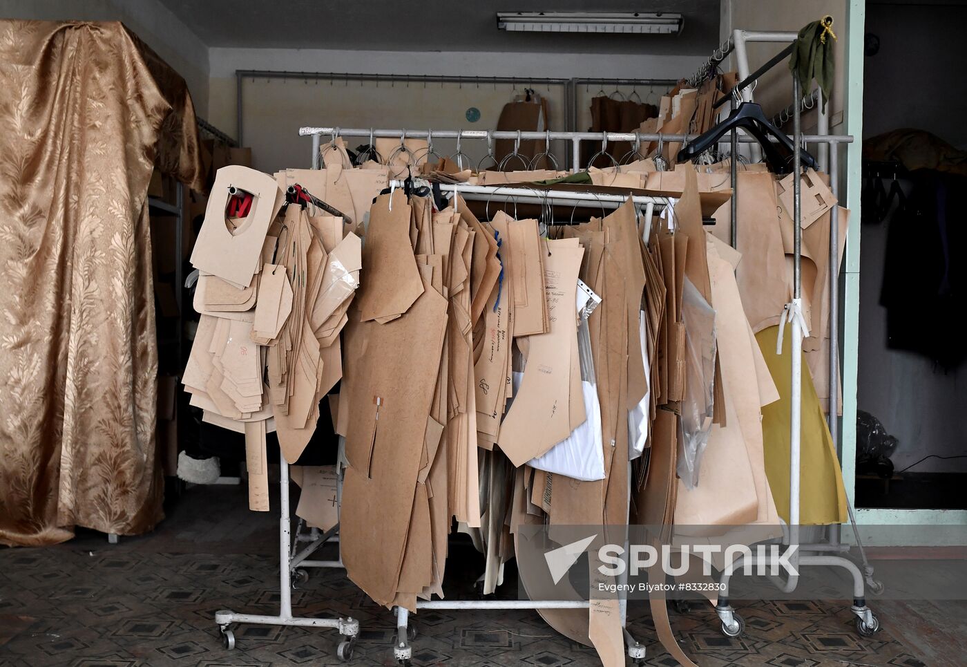 Russia Ukraine Military Operation Garment Factory
