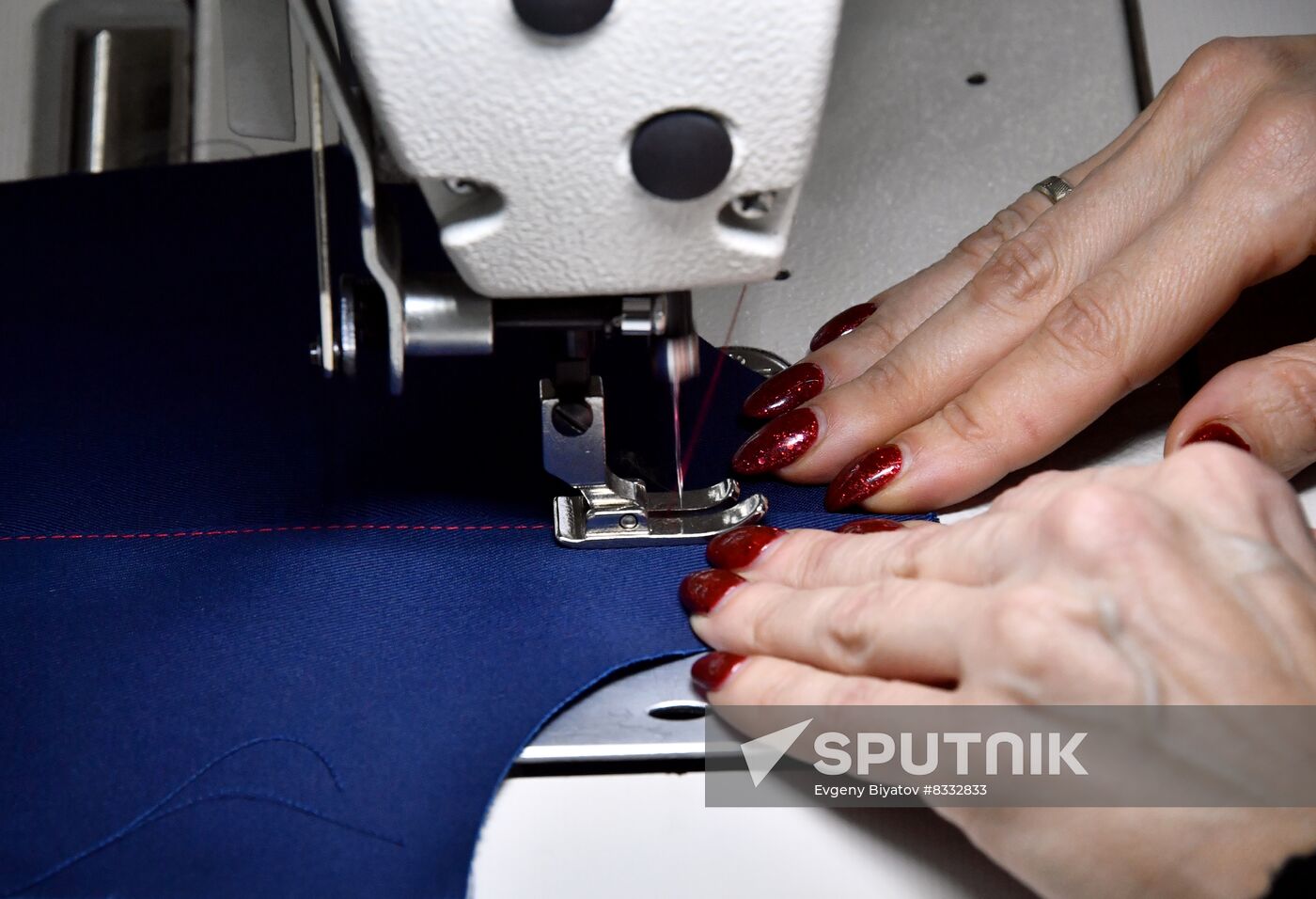 Russia Ukraine Military Operation Garment Factory