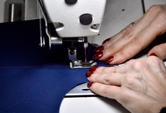 Russia Ukraine Military Operation Garment Factory