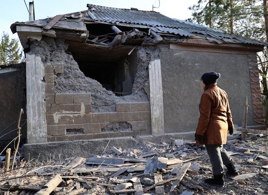 Russia Ukraine Military Operation Shelling