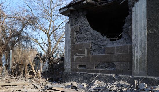 Russia Ukraine Military Operation Shelling