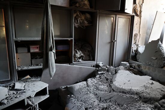 Russia Ukraine Military Operation Shelling