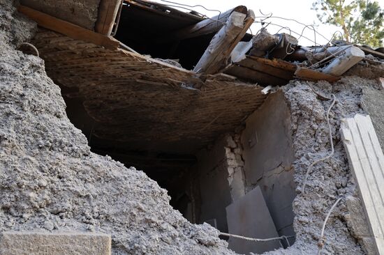 Russia Ukraine Military Operation Shelling