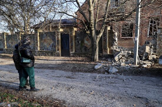 Russia Ukraine Military Operation Shelling