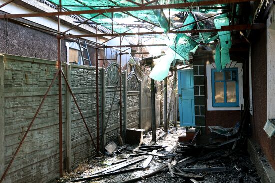 Russia Ukraine Military Operation Shelling