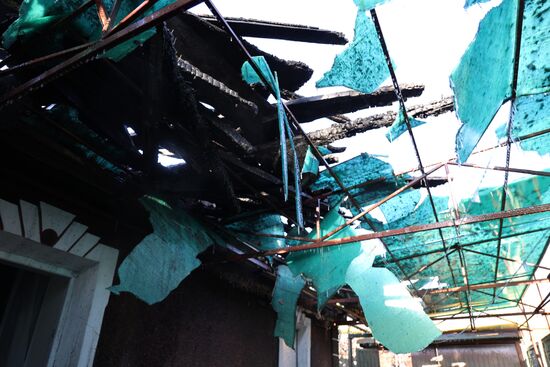 Russia Ukraine Military Operation Shelling