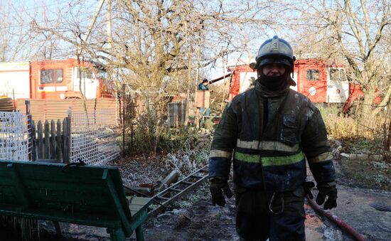 Russia Ukraine Military Operation Shelling