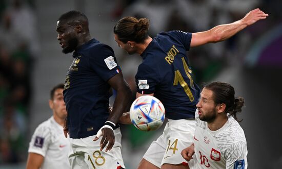 Qatar Soccer World Cup France - Poland