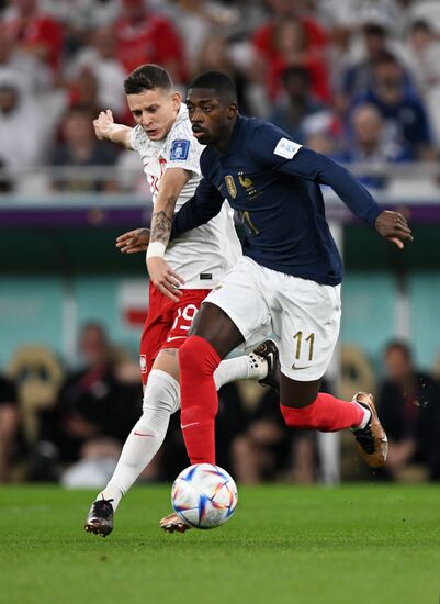 Qatar Soccer World Cup France - Poland
